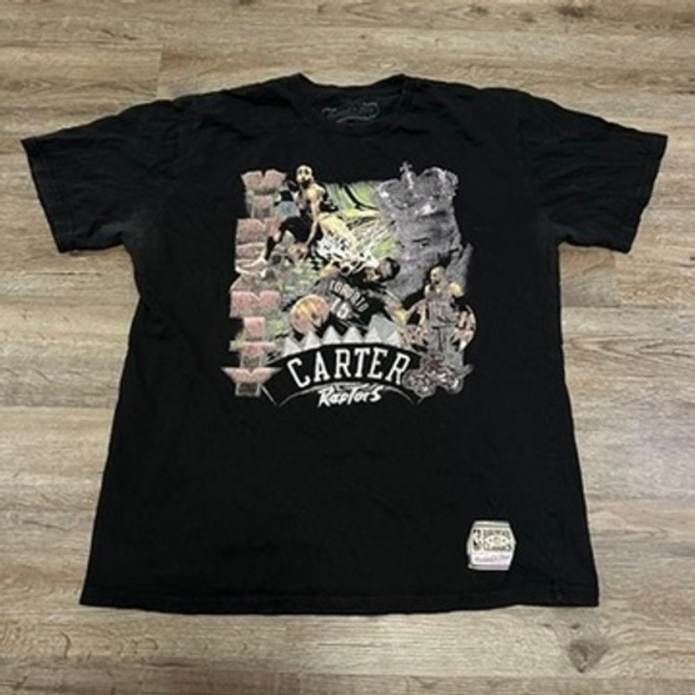 Mitchell‎ & Ness Vince Carter Toronto Raptors NBA Hardwood Classics T-Shirt XL